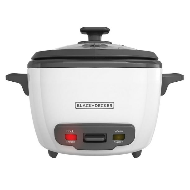 Black & Decker Rc516 C Rice Cooker & Steamer, 16 Cups, White