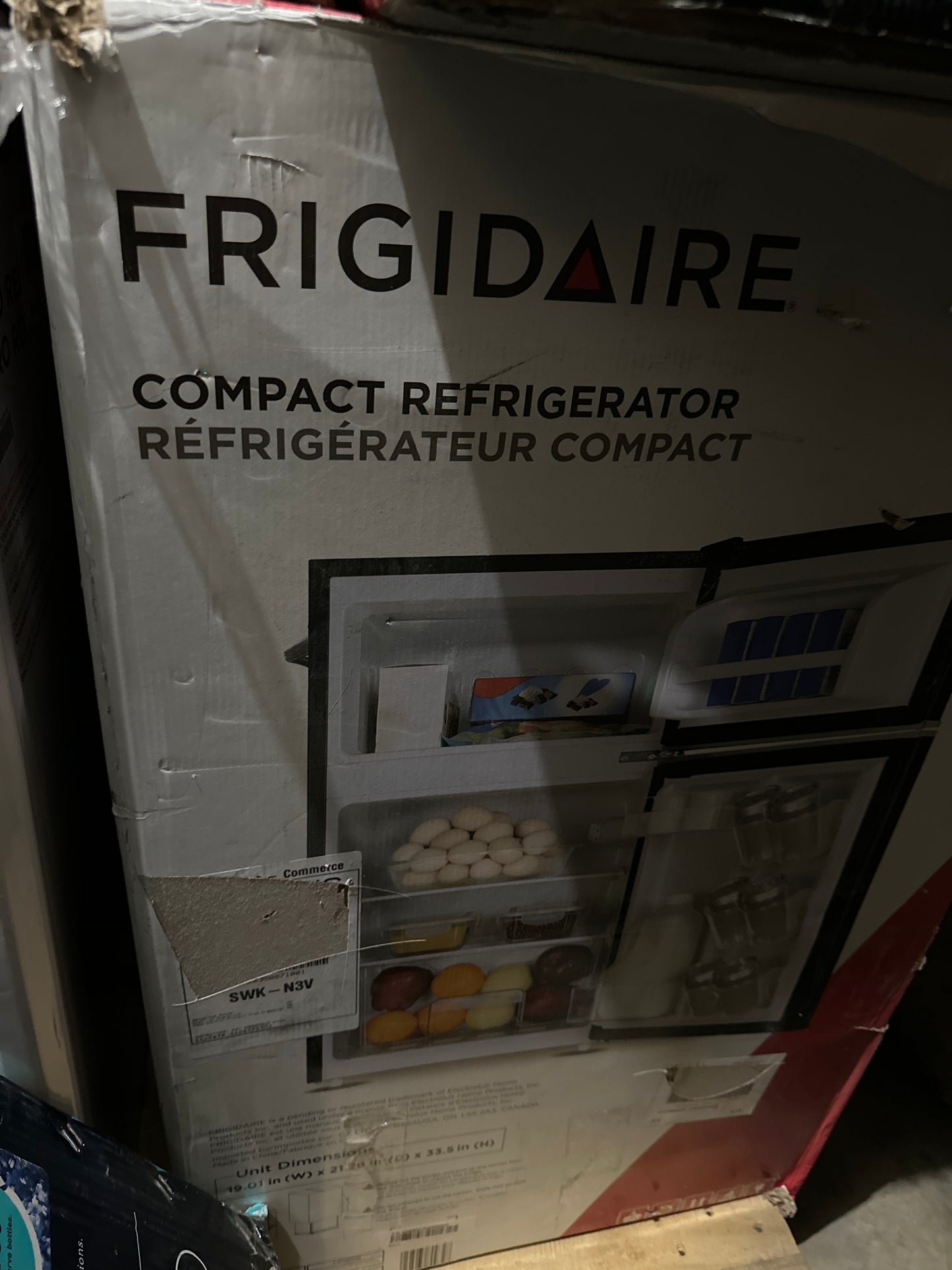 Frigidaire 3.2 Cu. Ft. 2-Door Compact Fridge