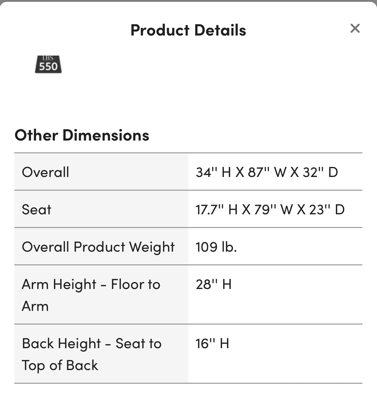 Boterf 87'' Upholstered Sofa