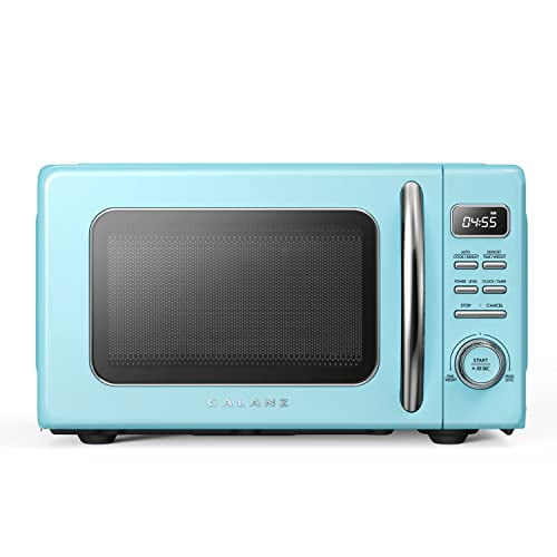 Galanz GLCMKZ07BER07 Retro Countertop Microwave Oven