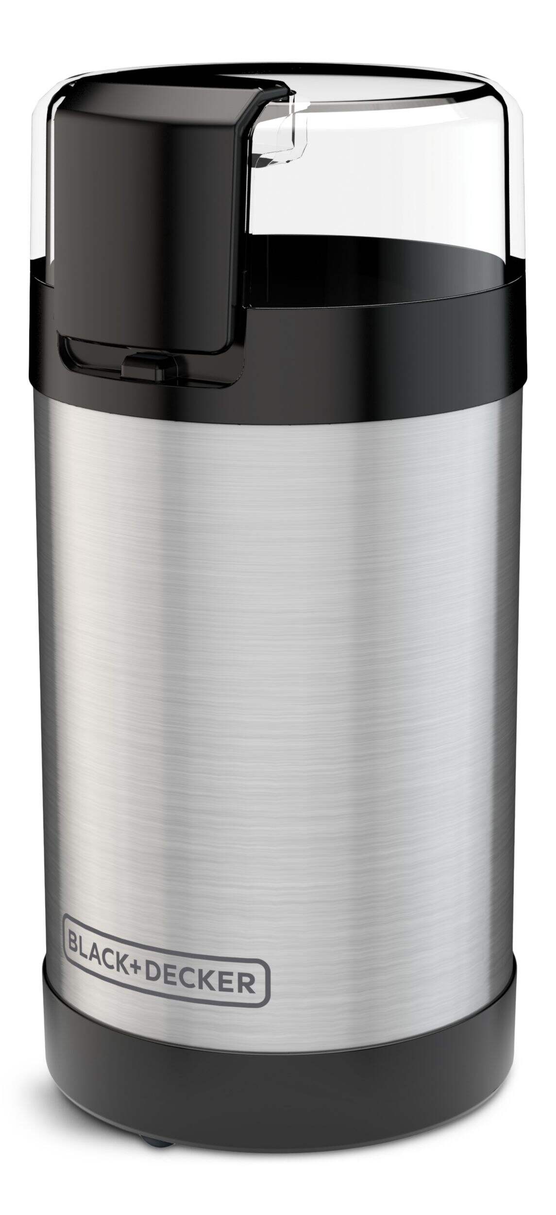 Black & Decker Easy One-Touch Coffee Grinder/Spice Grinder, Stainless Steel, 12-cup