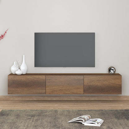 Colima Floating TV Stand Up to 80" TVs Wall Mounted Minimalist Console
