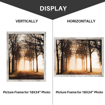 Keana 2 Piece Matte Acrylic Glass Single Picture Frame Set